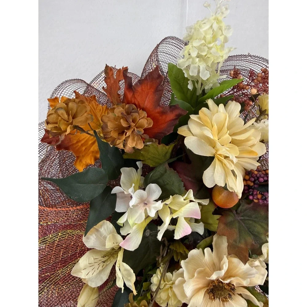 Handmade autumn floral